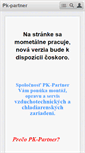 Mobile Screenshot of pkpartner.eu